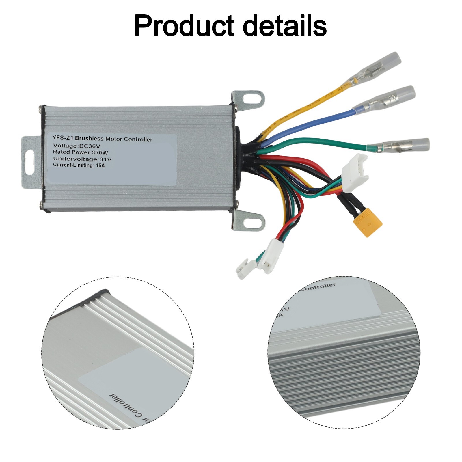 36V 350W 15A Controlador Tablero Acelerador Scooter Traje Para E-Scooter 8.5 pulgadas