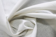 1 Lfm Leinenstoff  4,50€/m² Feinleinen weiß KD26