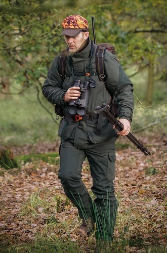 SHOOTERKING Drückjagdjacke SILVA -  Wendejacke  - braun/camo blaze - Bild 3 von 4