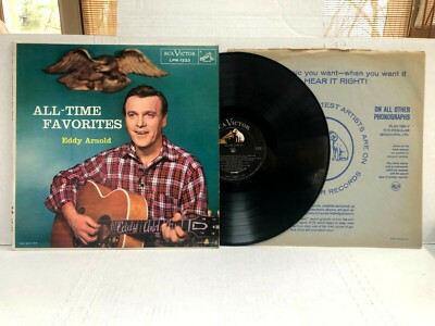 Eddy Arnold ALL TIME FAVORITES 1955 RCA Victor MONO VG+/VG+