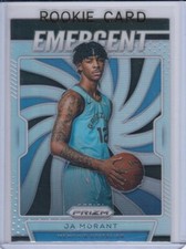 JA MORANT ROOKIE CARD Memphis Grizzlies 2019 SILVER PRIZMS $$ RC Basketball MINT