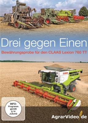 Drei gegen Einen - Claas Lexion 760 TT  (NEU & OVP)