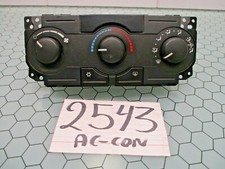 05 06 07 Jeep Grand Cherokee AC and Heater Control Used Stock #2543-AC