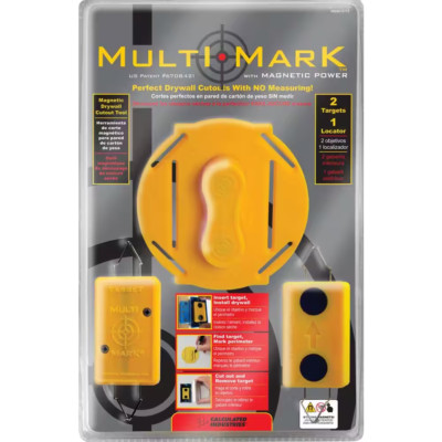 Multi Mark Drywall Electrical Box Locator Tool Kit | Ceiling Plywood Cement