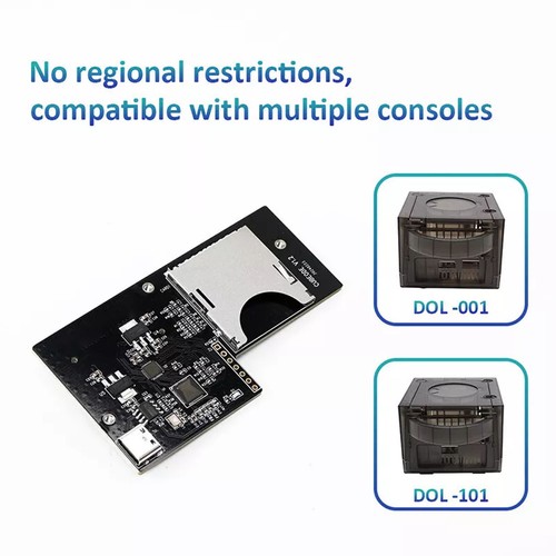 CUBEODE V1.2 Optical Drive Emulator Reusable for NGC Gamecube DOL-001/ DOL-1015z - Picture 6 of 11