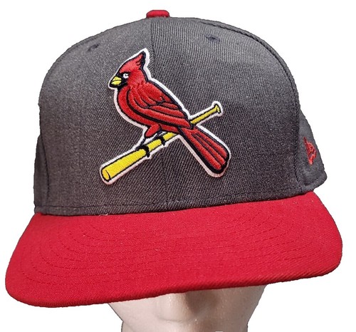 Casquette New Era 59Fifty St Louis Cardinals, Taille 6 7/8, Rouge, Busch Stadium Final Patch