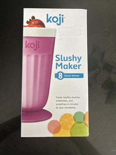 Slushie Maker Cup Quick Frozen Smoothies Cup Purple New In Box