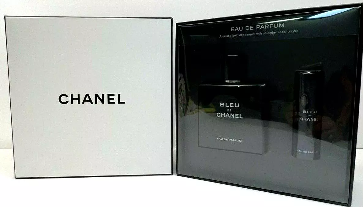 Chanel Bleu De Chanel Eau De Parfum Travel Spray 3 x 0.7 Ounce