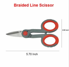Lures Pro Braided Line Cutter Scissor