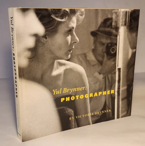 1996 'YUL BRYNNER PHOTOGRAPHER' VICTORIA SIGNED ! EX-MICHAEL BALL ROCK & REPUB.