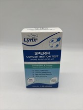 Lynx Sperm Concentration Test Kit Male Fertility Home Rapid Test 99 Accurate