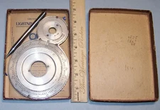 Webb Adder Lightning Calculator by Book-Keepers Publishing Co with Box & Manual
