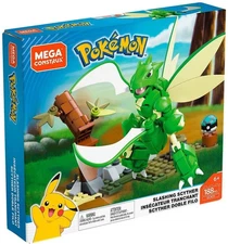 Pokemon Mega Construx 188 Piece Building Set | Slashing Scyther