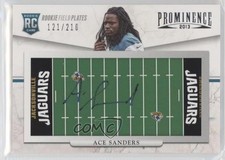 2013 Panini Prominence Rookie Field Plates Signatures /210 Ace Sanders Auto 3z8