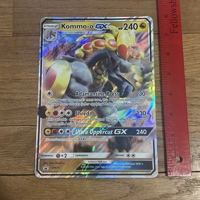 kommo-o-gx-sm34-sun-and-moon-promo-full-art-stage-2-dragon-pokemon-card