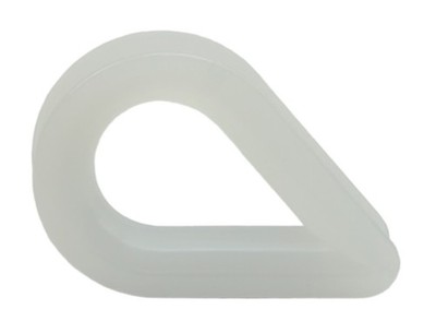 Lalizas Plastimo 44596 Non-Corroding 1/4'' (6mm) Eye Splice Nylon Thimble
