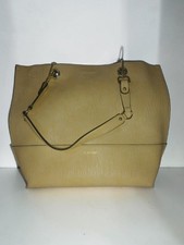 Borsa Shopping Calvin Klein con Pochette interna - Beige - Ottime condizioni