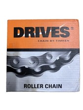 DRIVES by Timken DRV-40-2R-10FT ANSI #40-2 Double Strand Roller Chain USA NEW