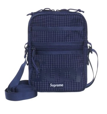 Supreme Shoulder Bag 3M Reflective Navy Blue,SS24 New | eBay