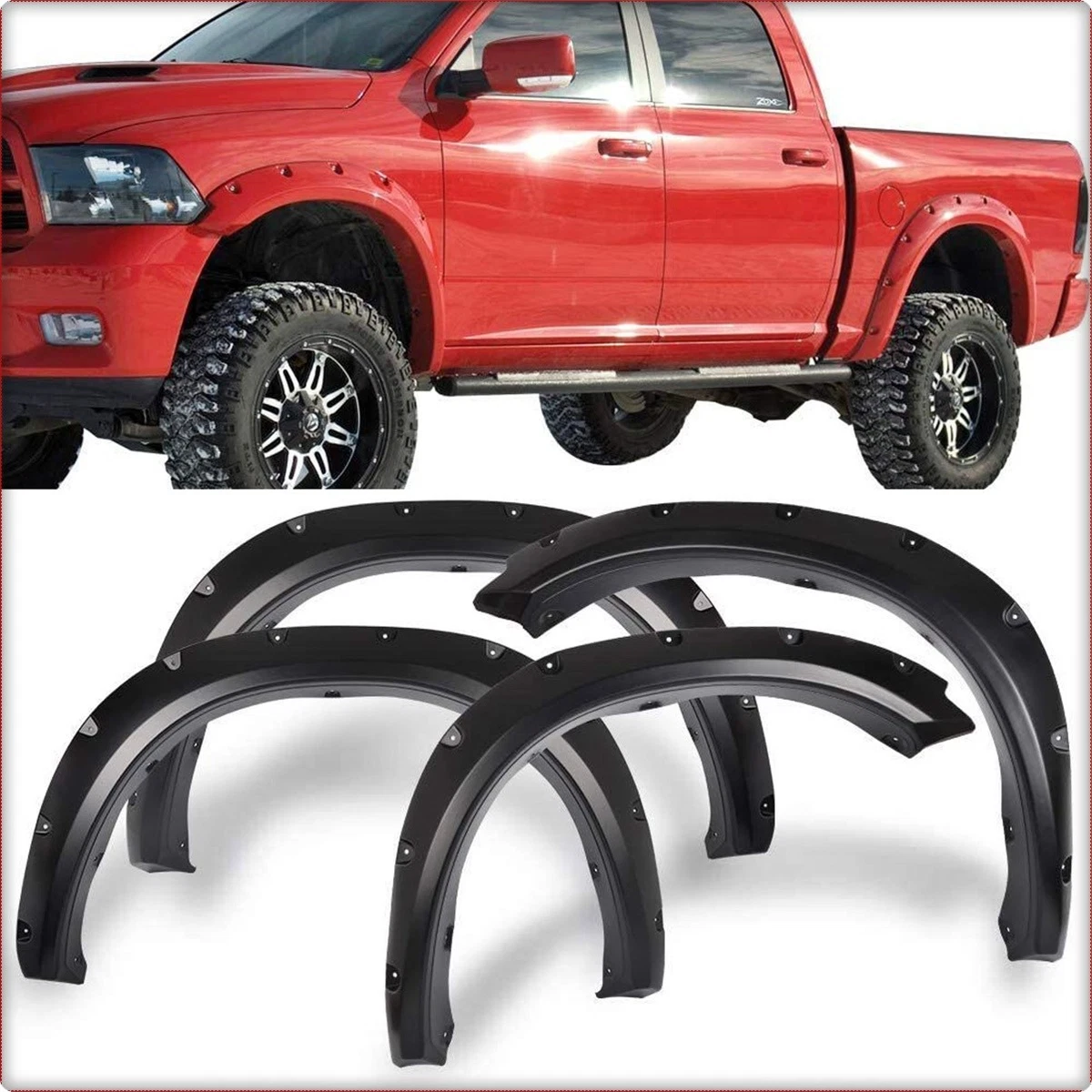 Protection de hayon pickup pour Dodge Ram 1500 2500 et 3500 de 2002 à