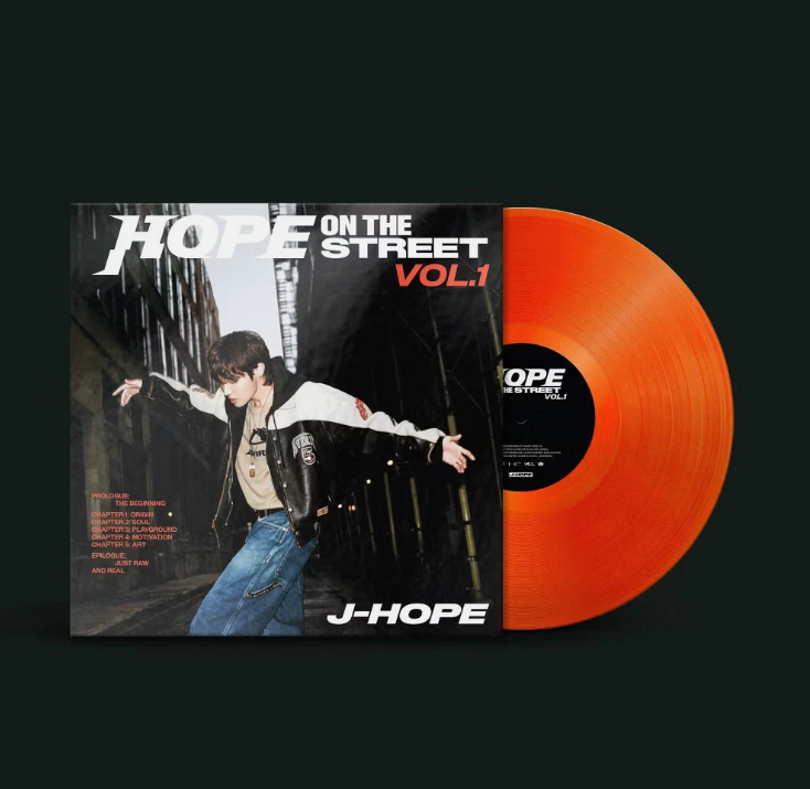j-hope : HOPE ON the STREET VOL.1 VINYL 12"" Album Coloured Vinyl (2025)