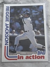 1982 Topps - In Action Reggie Jackson #301