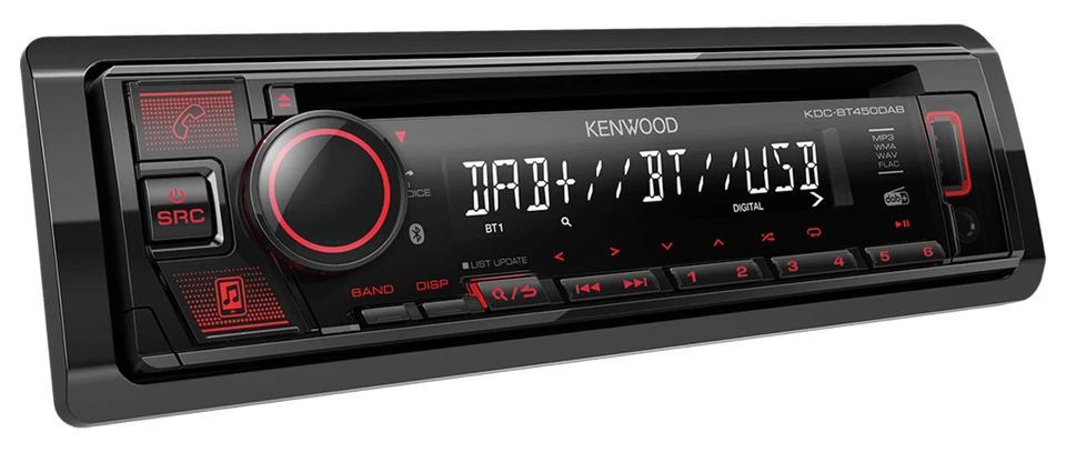 Kenwood MP3 CD USB Bluetooth DAB Autoradio für Opel Agila Combo Vivaro Corsa C O - Bild 4 von 4
