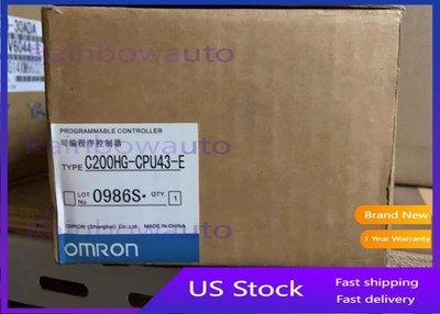 New In Box OMRON C200HG-CPU43-E C200HGCPU43E Module #H