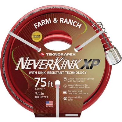 #ad #ad Teknor Apex 9844 75 Neverkink PRO Red Water Hose 3 4 Dia. in. x 75 L ft. $65.36