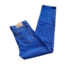 Vintage Levi?s 603 Orange Tab Men's Dark Blue Wash Denim Jeans Measures W32 L32