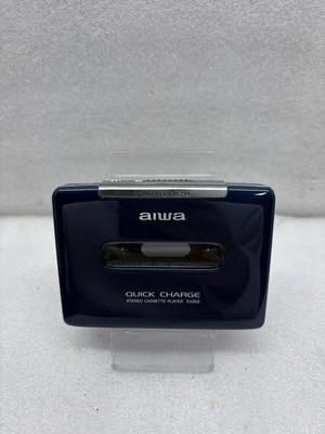 Aiwa Walkman EURO Collection EX200 Kassette Player Stereo Blau High End Testet 
