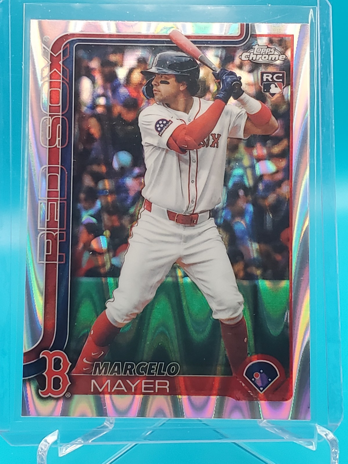 2025 Topps Chrome Update Marcelo Mayer #USC9 RC RayWave Refractor