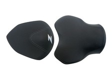 SHAD Black Comfort Seat with Grey Seams Fits Kawasaki Z750/ Kawasaki Z1000