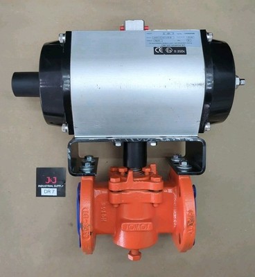 New XOMOX XS050S08B Actuator W/ XOMOX 9RB709 1-1/2'' Valve 200 PSI 400°F Fig. 061