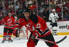 Jay Pandolfo New Jersey Devils skates v the Pittsburgh Pengu- Ice Hockey Photo 1
