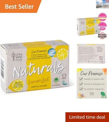 Refresh & Revitalize with 100g Lemon Zest Bar Soap – Eco-Friendly Clean