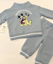 Disney Baby Boy Mickey Mouse Outfit 18 Months Pants Sweatshirt 2 PC Set Cute New
