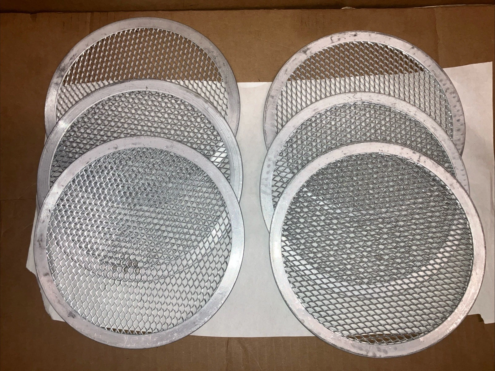 LOT of 6 - Pizza Screen Tray 8" Seamless
Opens in a new window or tab