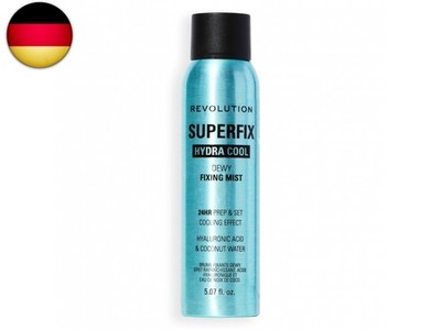 Revolution, Superfix Hydra Cool Prep + Fix Fixierspray, Feuchtigkeitsspendendes
