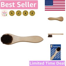 Horsehair Polish Brush