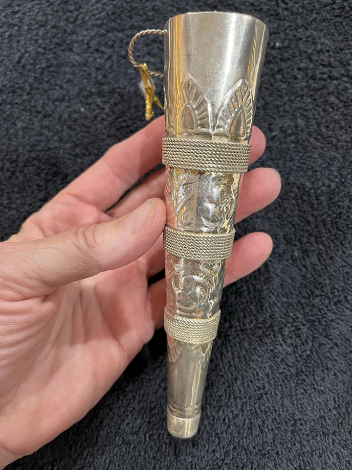 Vtg Hosley Tussie Mussie Bouquet Holder - Image 3 of 4