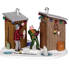 Lemax Friendly Competition  -Holiday Village Ice Fishing Set