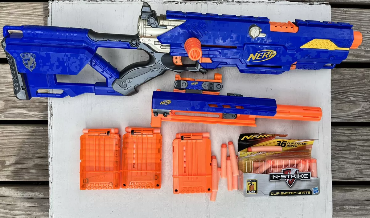 NERF Longstrike CS-6 Sniper Rifle no sight