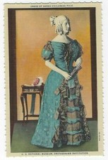 Postcards Dress of Martha Washington, Mary Todd Lincoln, & Sarah Childress Polk