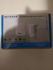 Netgear XAVB2001-100NAS Powerline AV 200 Ultra Adapter Kit