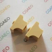 2 x Lego 38583 Arch 1 x 2 Jumper TAN