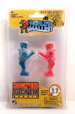 World's Smallest ROCK'EM SOCK'EM ROBOTS Boxing Miniature Toy 2017 Mattel NEW