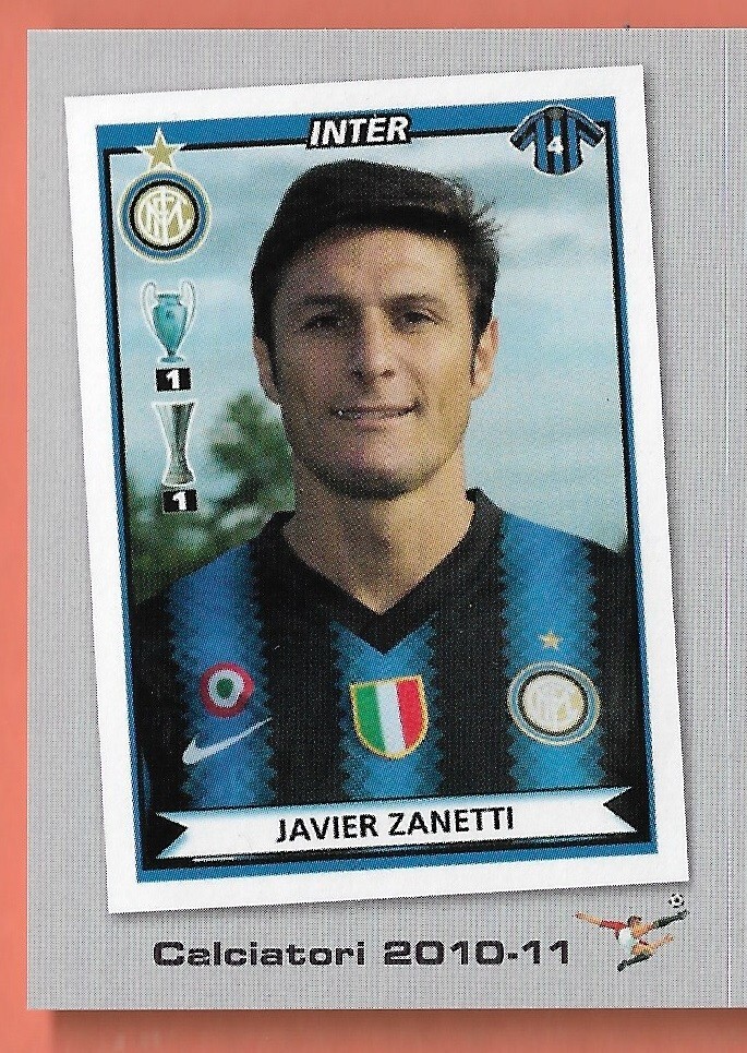FIGURINA NUOVA CALCIATORI Panini 1996-97 Zanetti #122 EUR 1,00