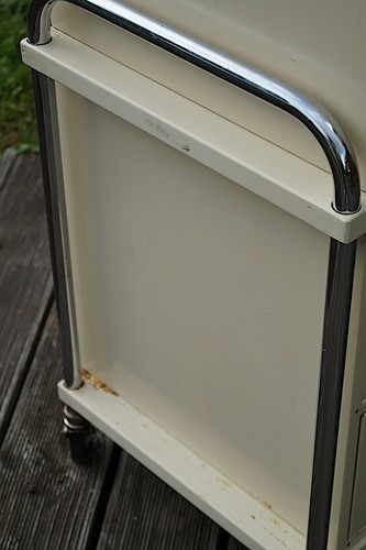 Bauhaus MAUSER Vintage Karteikartenschrank, Arztschrank, Metall, 4-teilig - Bild 10 von 12