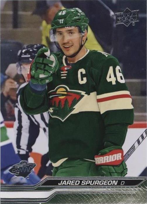 2023-24 Upper Deck Series 1 - Jared Spurgeon #91 - 1 of 1